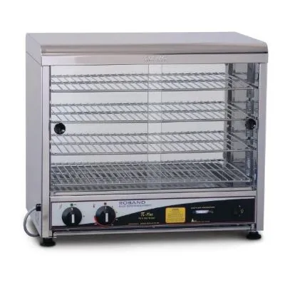 Roband Food Warmer Curved Top 50 Pie; 575w X 350d X 505h; 1275w