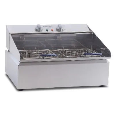 Roband Single Pan Bench Top Frypod Fryer 11ltr Fr111, 2x Baskets