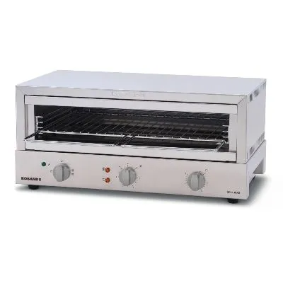 Roband Grill Max Toaster 15 Slice 10 Minute Timer Stainless Steel Element - 14.6 Amp - 3360 Watt