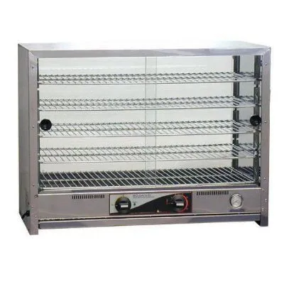 Roband Pie Warmer 100 Pie Square Top; Pa100; 750w X 350d X 485h;1550w;