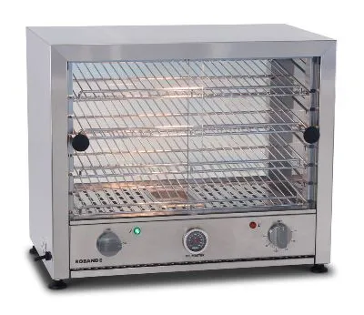 Roband Pie Master Warmer 100 Pie Glass Doors Single Side; Pm100; 772  X 392 X 587;1550w;