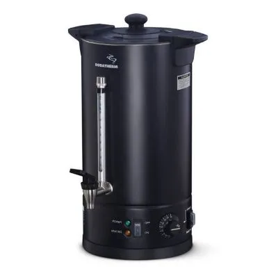 Robatherm Hot Water Urn Black 10l Black Powder Coat