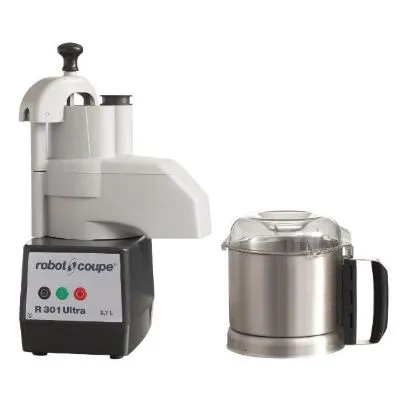 Robot Coupe R301d Ultra Food Processor - 3.7ltr With Veg Prep Attachment & 4 Discs