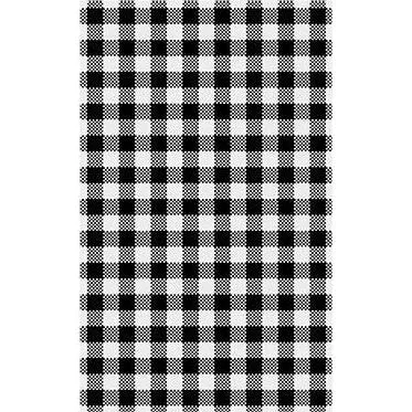 Greaseproof Paper - Gingham, Black & White