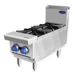 Cookrite Open 2 Burner Cook Tops Lpg At80g2b-C-Lpg
