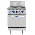 Cookrite 4 Burners With Oven Lpg At80g4b-O-Lpg