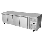 Atosa Underbench Four Door Cooling Fridge Table 2230 Mm Epf3442