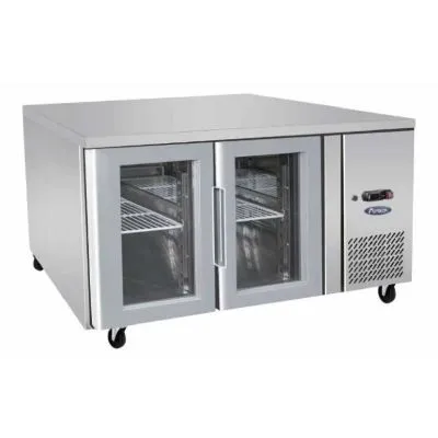 Atosa Glass 2 Door Cooling Fridge Table 1360 Mm Epf3721