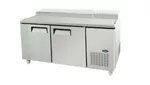 Atosa 2 Door Pizza Prep Table Fridge 1702 Mm Mpf8202