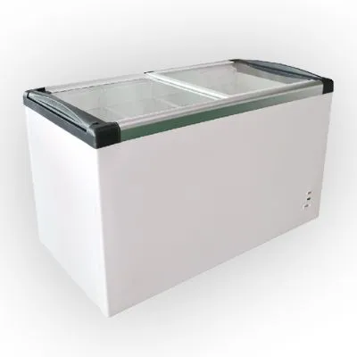 Atosa Sd-620p Glass Top Chest Freezer 545lt