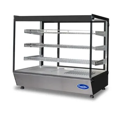 Atosa Countertop Square Hot Display Showcase 900mm Whf200l
