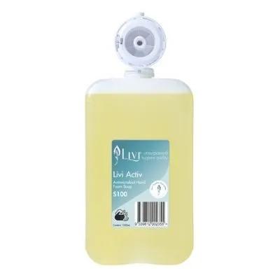 Livi Activ Antimicrobial Hand Foam Soap S100
