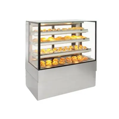 Airex Freestanding Heated Square Food Display AXH.FDFSSQ.15