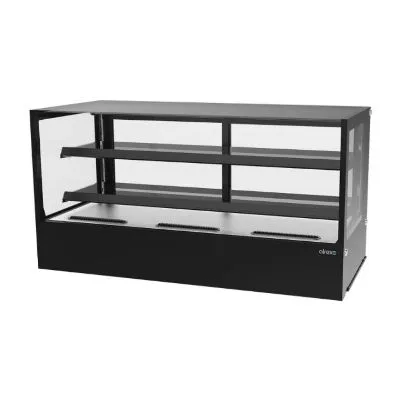 Airex Countertop Refrigerated Square Food Display AXR.FDCTSQ.09