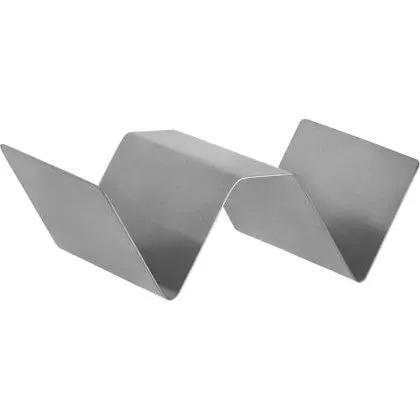 Coney Island Taco Holder / Stand Stainless Steel – 1/2 Compartment