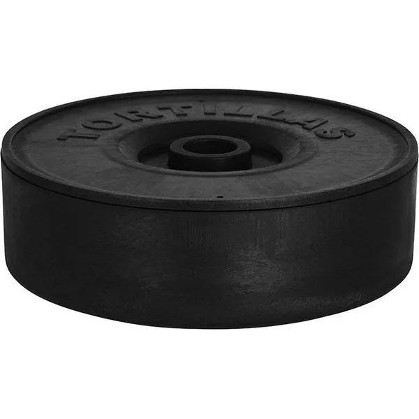 Coney Island Round Tortilla Warmer w/ Lid Stackable - Black