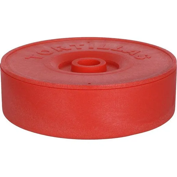 Coney Island Round Tortilla Warmer w/Lid Stackable - Red