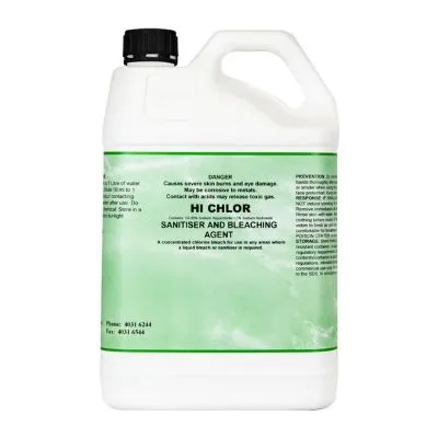 5l Hichlor - Sodium Hydrochlorite Sanitiser