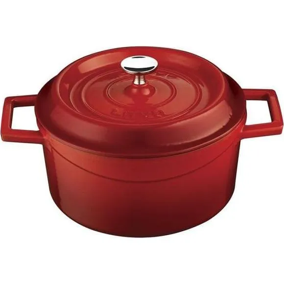 Round Casserole (2.6L) - Red