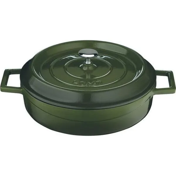 Low Round Casserole (2.4L) - Green