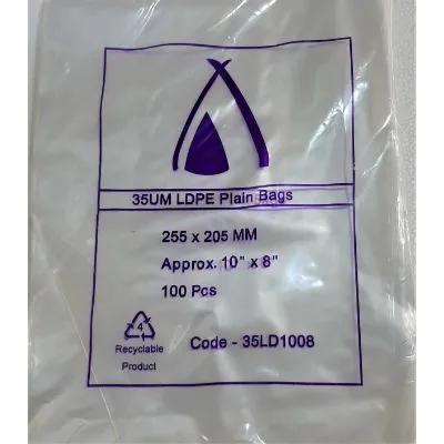 255 X 205cm / 35um Clear Ldpe Plastic Bag [pack 100 / Ctn 10 X 100]