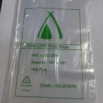 405 X 255mm / 50um Clear Ldpe Plastic Bag [pack 100 / Ctn 10 X 100]