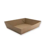 #3 Corrugated Kraft Brown Tray [25 Pack]
