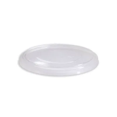 30/40oz Flat Pet Lid To Suit Salad Bowl [50 Pack]