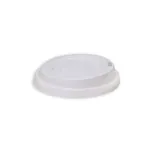245-475ml / 8-16oz 90mm White PLA Coffee Cup Lid [1000 Pack]