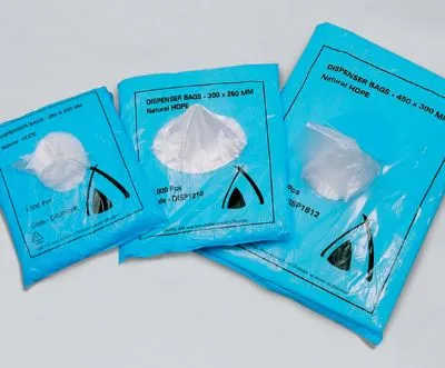 97 X 56cm Clear Hdpe Plastic Dispenser Bag [pack 500 / Ctn 2 X 500]