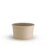 6oz Bamboo Food Container Pack Qty 50; Carton Qty 1000