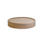 6/8oz Bamboo Paper Flat Lid [25 Pack]