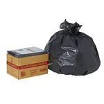 82ltr Black Heavy Duty Garbage Bags [250 Pack]