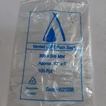 30 X 20cm Clear Vented Ldpe Bag [pack 100 / Ctn 10 X 100]