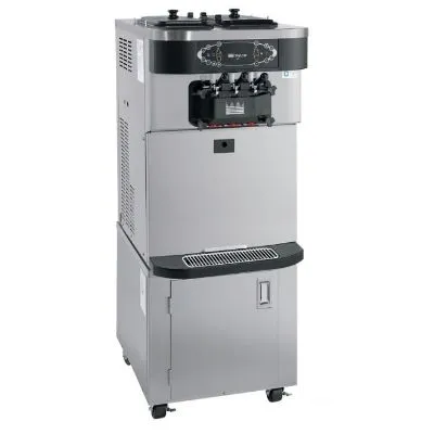 Taylor C722 Two Barrel Countertop High Capacity Pump Fed Soft Serve Machine. Single Phase 32 Amp. Cart Not Included.