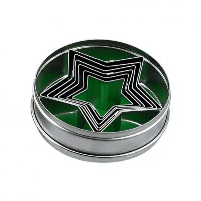 Cutter Set Star Tin 6pc — 45-90mm