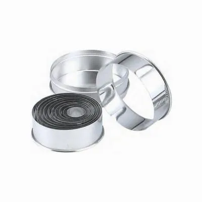 Cutter Set Plain Round Stainless Steel 11pc — 25-95mm
