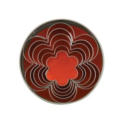Cutter Set Rose Stainless Steel 6pc — 40-95mm