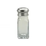 Chef Inox Salt & Pepper Glass 60ml S/S Top [min Order 12]