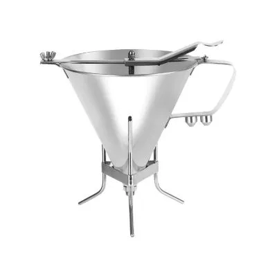 Confectionary Funnel With Stand Stainless Steel โ 1.9L