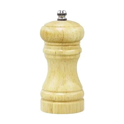 Chef Inox Cafe Mill Salt/Pepper Wd Ceramic Gear 115mm Birch