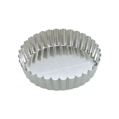 Cake Pan Round Fluted Loose Base — 230x45mm