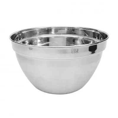 Chef Inox Mixing Bowl V Shape 18/10 250x130mm 5.0lt