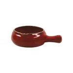 Tablekraft Artistica Sauce Boat W/Hdl 110x45mm Reactive Red