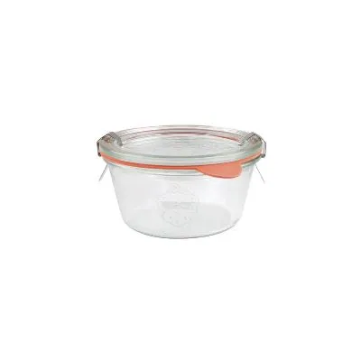 Complete Weck Glass Jar W/Lid/Seal 290ml 100x55mm (569)