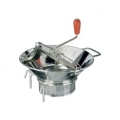 Food Mill Heavy Duty Tin with 3mm Blade 370mm