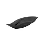 Bowl Leaf Black — 500x240x60mm