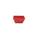 Bowl Square Red — 180x180x85mm