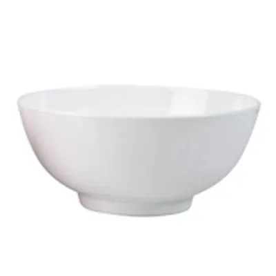 Noodle Bowl White Melamine — 200mm