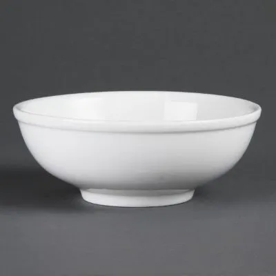 Olympia Whiteware Noodle Bowl - 19cm 7 1/2" (box 6)